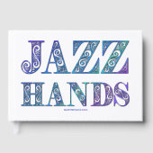 SlipperyJoe's Broadway ミュージカル Jazz Hands クィア ゲストブック (正面)
