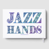 SlipperyJoe's Broadway ミュージカル Jazz Hands クィア ゲストブック (裏面)