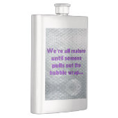 SlipperyJoe's Bubble Wrapポップおもしろいことわざ フラスク (右)