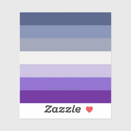 SlipperyJoe's Butch LesbianプライドフラグゲイギフトL シール (シート)