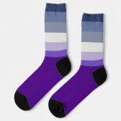 SlipperyJoe's Butch LesbianプライドフラグゲイギフトL ソックス (左)