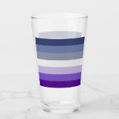 SlipperyJoe's Butch LesbianプライドフラグゲイギフトL タンブラーグラス (正面)