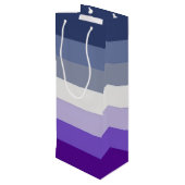 SlipperyJoe's Butch LesbianプライドフラグゲイギフトL ワインギフトバッグ (裏面アングル)