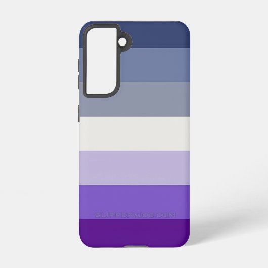 SlipperyJoe's Butch LesbianプライドフラグゲイギフトL Samsung Galaxyケース (裏面)