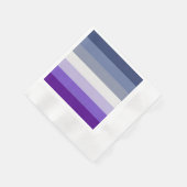 SlipperyJoe's Butch Lesbian Pride Flagは、〜を表す 縁ありカクテルナプキン (角)