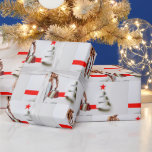 SlipperyJoe's Christmasショッピングホワイト紙スピラ ラッピングペーパー<br><div class="desc">滑りやすいジョーのクリスマスのショッピングの白い紙のらせん状の木鮮やかは、赤いスターの応援の緋色のストライプをトッピングはっきりしたは横的にセクシーな男性のセクシーな男性の胸の男性のベッドを着ても、部分的に男性のギフトの季節のののを買バッグLGBTQIAをLGBTQIAをのは</div>