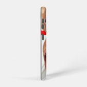 SlipperyJoe's Christmasショッピングホワイト紙スピラ Samsung Galaxyケース (右側面)