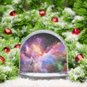 SlipperyJoe's cloud artwork abstract vibrant surre (クリスマス)