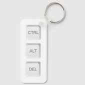 SlipperyJoe's CTRL ALT DEL コンピューターキーボードボタン キーホルダー (裏面)