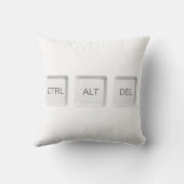 SlipperyJoe's CTRL ALT DEL コンピューターキーボードボタン クッション (裏面)