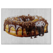SlipperyJoe's decadent donut covered thick glossy  カッティングボード (正面)