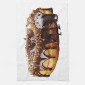 SlipperyJoe's decadent donut covered thick glossy  キッチンタオル (縦)