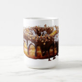 SlipperyJoe's decadent donut covered thick glossy  コーヒーマグカップ (中央)
