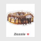 SlipperyJoe's decadent donut covered thick glossy  シール (シート)
