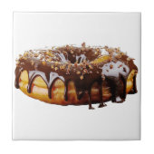 SlipperyJoe's decadent donut covered thick glossy  タイル (正面)