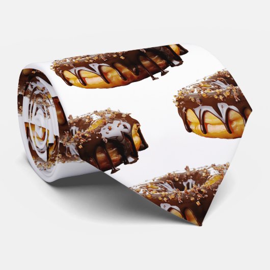 SlipperyJoe's decadent donut covered thick glossy  ネクタイ (ロール)