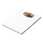 SlipperyJoe's decadent donut covered thick glossy  ノートパッド (回転)