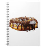 SlipperyJoe's decadent donut covered thick glossy  ノートブック (正面)