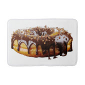 SlipperyJoe's decadent donut covered thick glossy  バスマット (正面)