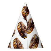 SlipperyJoe's decadent donut covered thick glossy  パーティーハット (裏面)