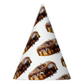 SlipperyJoe's decadent donut covered thick glossy  パーティーハット (左)