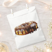 SlipperyJoe's decadent donut covered thick glossy フェイバーバッグ (クリップ留めされた状態)