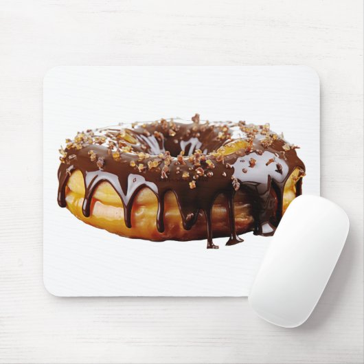SlipperyJoe's decadent donut covered thick glossy  マウスパッド (マウス)