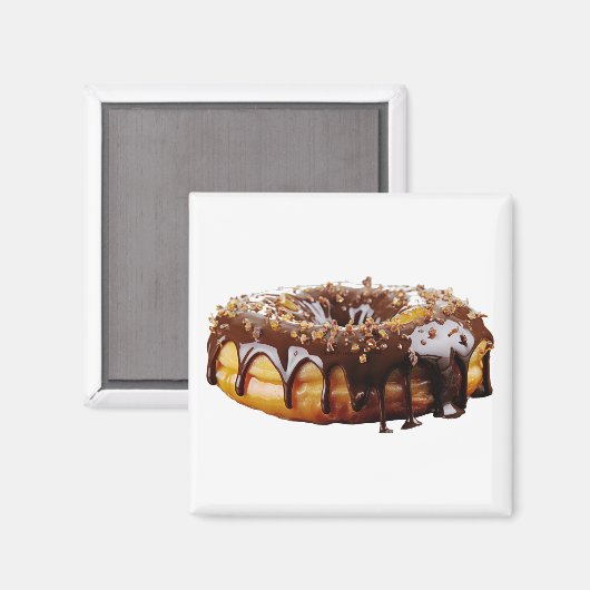 SlipperyJoe's decadent donut covered thick glossy  マグネット (正面/裏面)