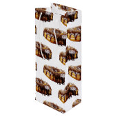 SlipperyJoe's decadent donut covered thick glossy  ワインギフトバッグ (裏面アングル)