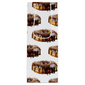 SlipperyJoe's decadent donut covered thick glossy  ワインギフトバッグ (正面)