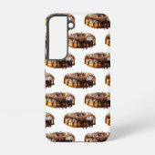 SlipperyJoe's decadent donut covered thick glossy  Samsung Galaxyケース (裏面)