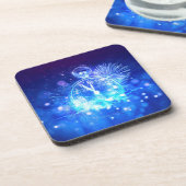 SlipperyJoe's electric thrill New Year’s Eve clock コースター (左側)