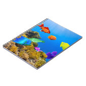 SlipperyJoe's Fishプライド熱帯青紫色 ノートブック (左側)