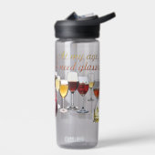 SlipperyJoe's Glasses発酵ブドウのワインプーリン ウォーターボトル (左面)