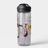 SlipperyJoe's Glasses発酵ブドウのワインプーリン ウォーターボトル (正面)