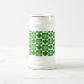 SlipperyJoe's green four-leaf clovers Saint Patric ビールジョッキ (中央)