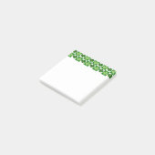 SlipperyJoe's green four-leaf clovers Saint Patric ポストイット (アングル)