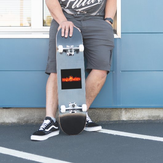 SlipperyJoe's Halloween massive fiery lettering ca シール (スケーター)