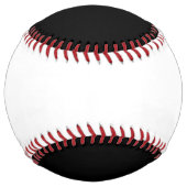 SlipperyJoe's Happy Halloween pumpkin glowing eyes ソフトボール (裏面)