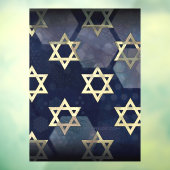 SlipperyJoe's Happy Hanukkahダビの複数の星 ウィンドウサイン (シート3)
