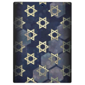 SlipperyJoe's Happy Hanukkahダビの複数の星 クリップボード (裏面)