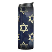 SlipperyJoe's Happy Hanukkahダビの複数の星 タンブラー (回転左)