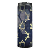 SlipperyJoe's Happy Hanukkahダビの複数の星 タンブラー (裏面)