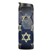 SlipperyJoe's Happy Hanukkahダビの複数の星 タンブラー (回転右)