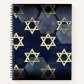 SlipperyJoe's Happy Hanukkahダビの複数の星 ノートブック (正面)