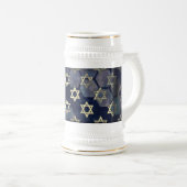 SlipperyJoe's Happy Hanukkahダビの複数の星 ビールジョッキ (正面右)