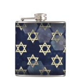 SlipperyJoe's Happy Hanukkahダビの複数の星 フラスク (正面)