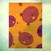 SlipperyJoe's Happy Hanukkahユダヤ人ヘブライ語ゼリー – f ウィンドウサイン (シート3)