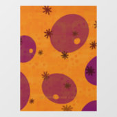 SlipperyJoe's Happy Hanukkahユダヤ人ヘブライ語ゼリー – f ウィンドウサイン (シート)