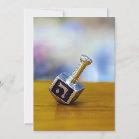 SlipperyJoe's Happy Hanukkah四面回転 シーズンカード (正面)